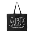 ABE VARSITY JUMBO TOTE BAG