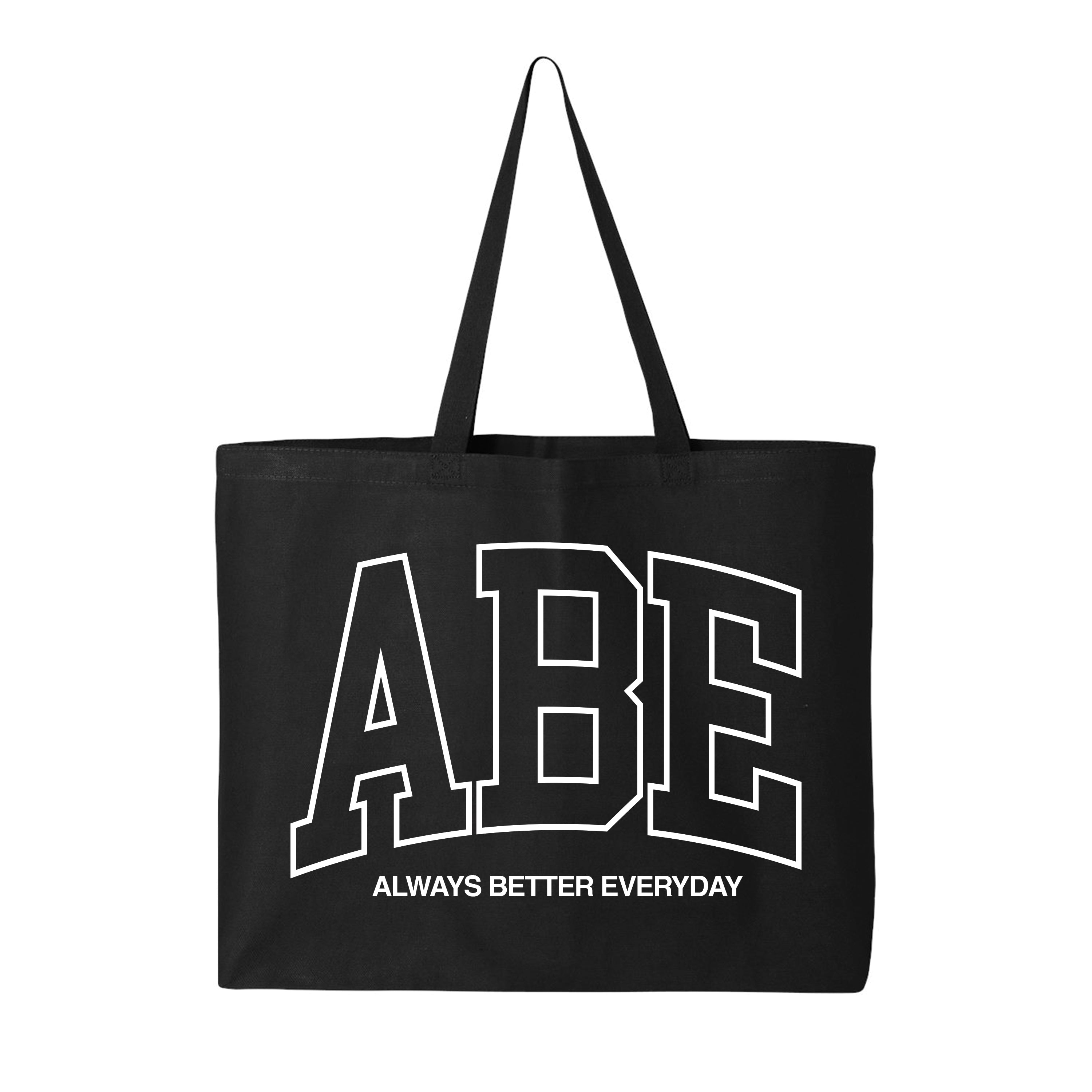 ABE VARSITY JUMBO TOTE BAG